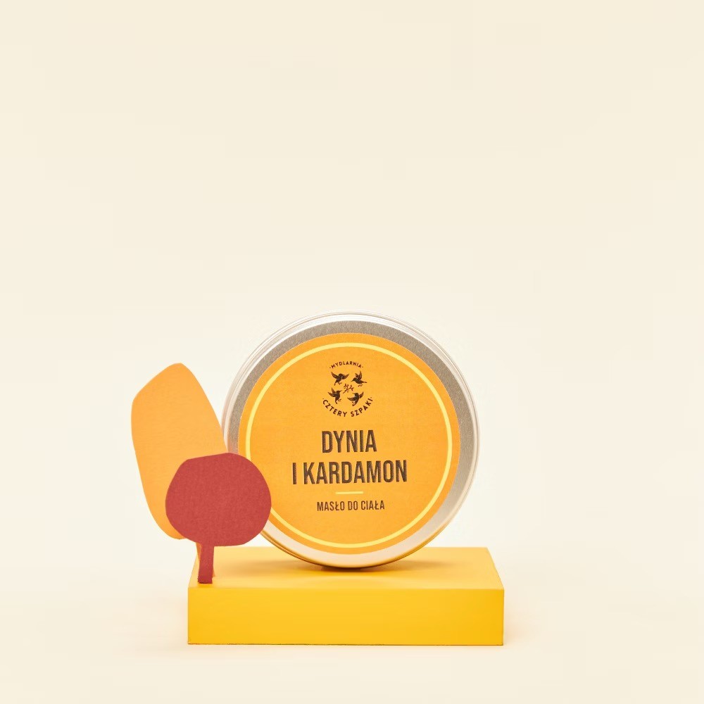 Masło do ciała Dynia Kardamon | 150ml | 4 szpaki