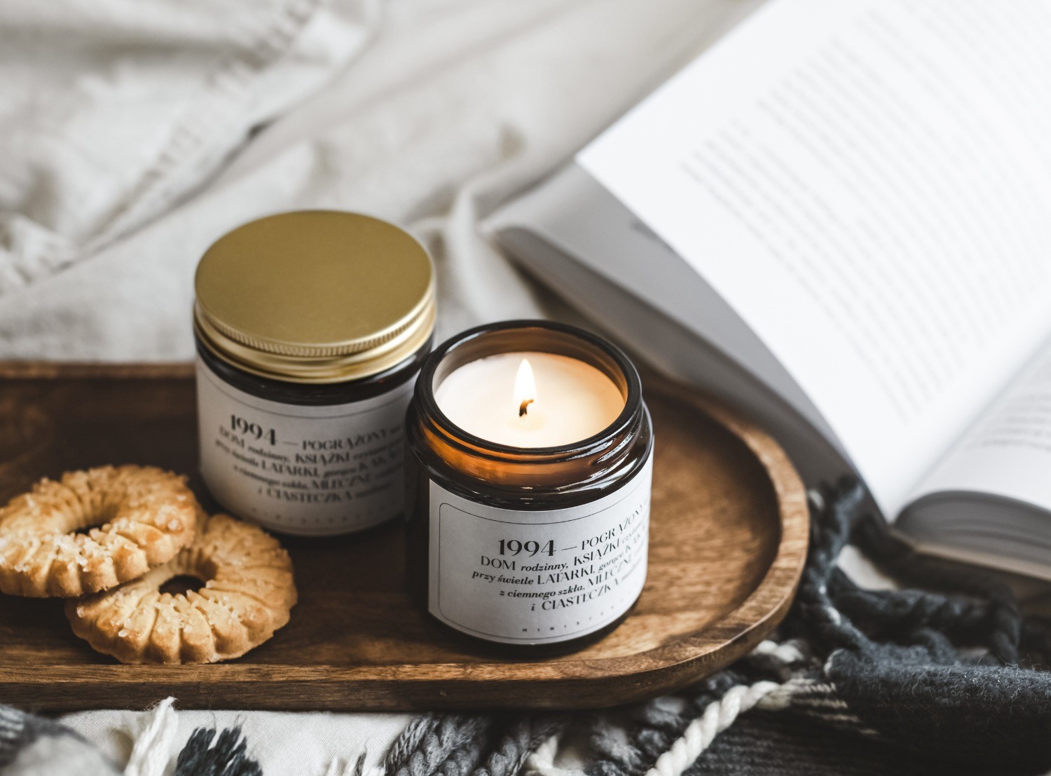 Świeca zapachowa 1994 | 120ml | Ministerstwo Dobrego Mydła