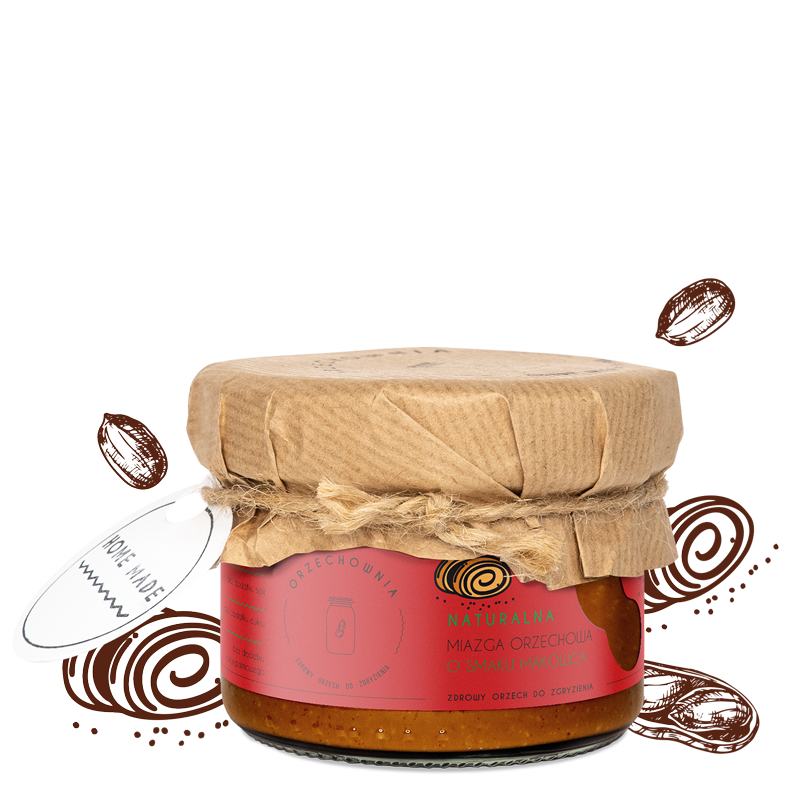 Miazga o smaku makowca | 200 g | Orzechownia