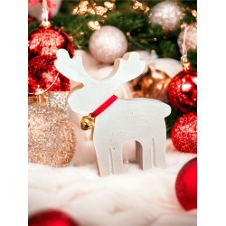 Dekoracja świąteczna Yuletide Reindeer | hola.yeso