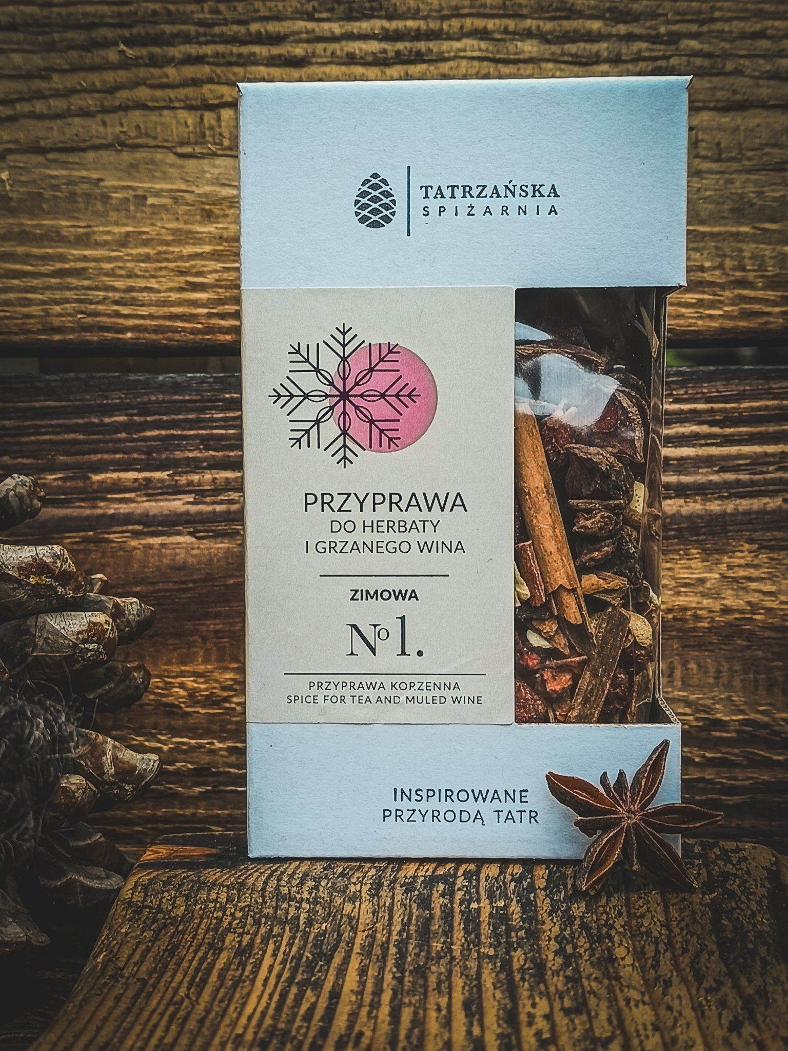Przyprawa do herby i wina No. 1 ZIMOWA | 120g | Tatrzańska Spiżarnia
