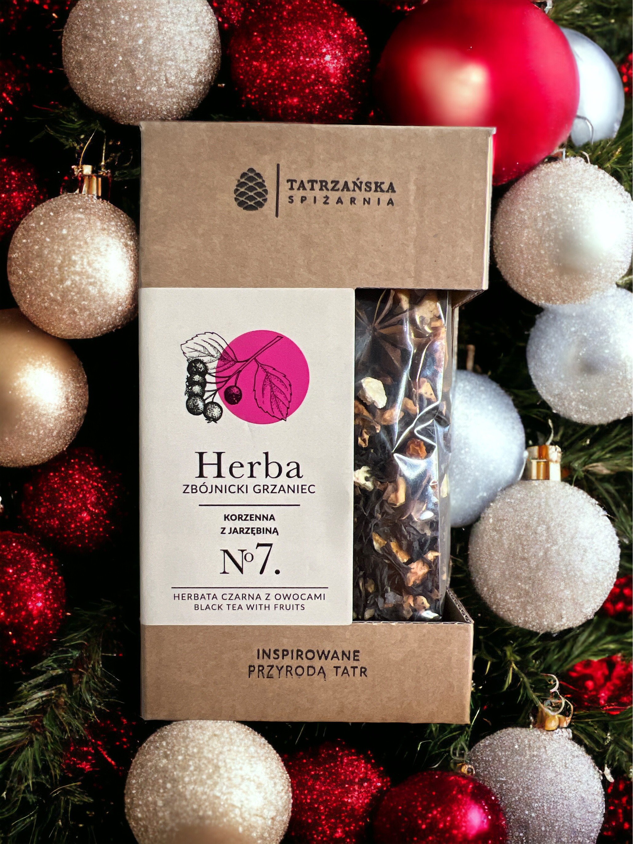 Zbójnicki Grzaniec Nº7 – czarna herbata z przyprawami | 100g, Tatrzańska Spiżarnia