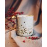 Czarka ceramiczna Winter ze złotem | 300 ml | Naturalnie, STUDIO