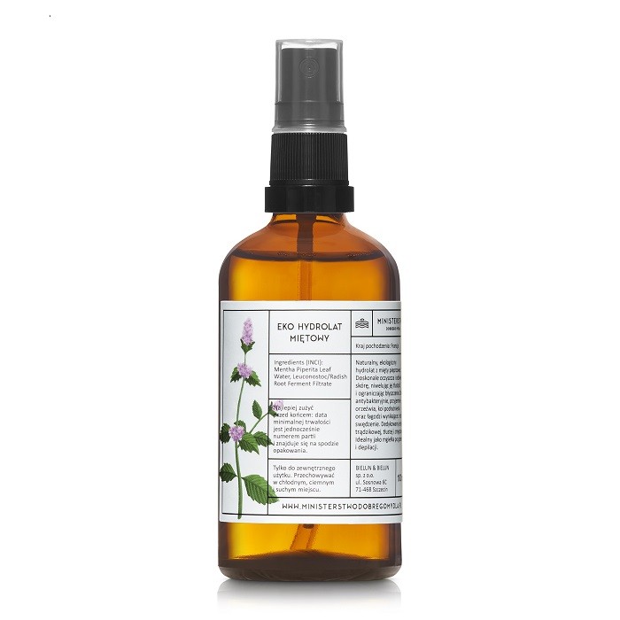 Mięta – hydrolat ekologiczny | 100 ml | Ministerstwo Dobrego Mydła
