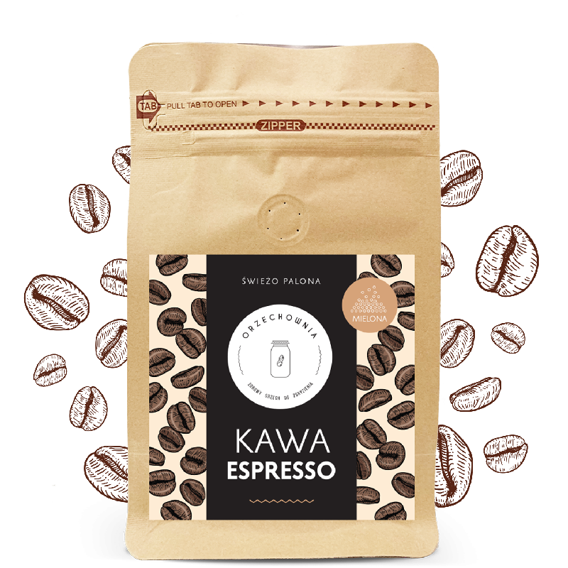 Kawa Espresso mielona | 200 g | Orzechownia