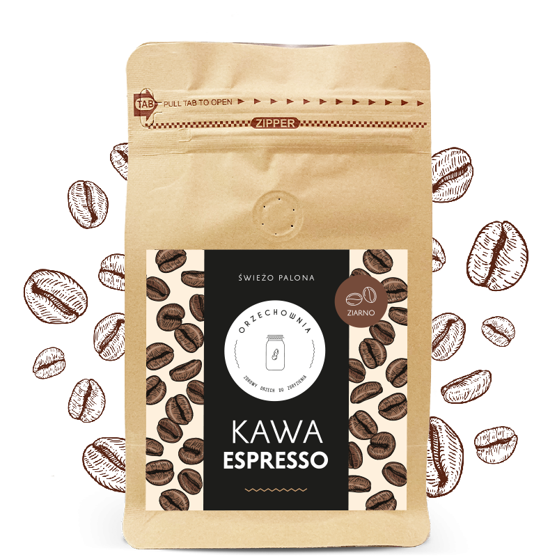 Kawa Espresso ziarnista | 200 g | Orzechownia