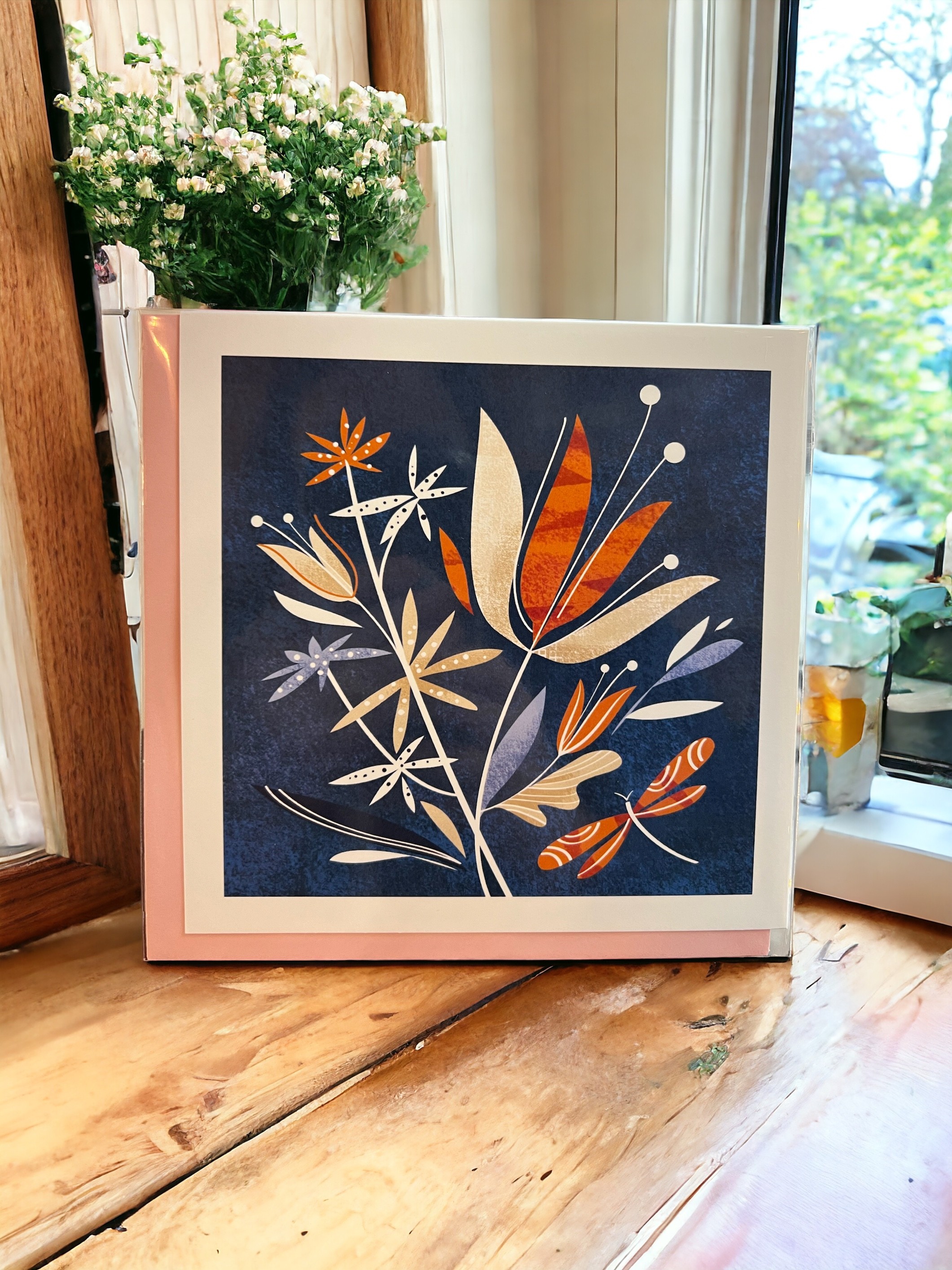 Ważka kartka autorska Ilustrownik