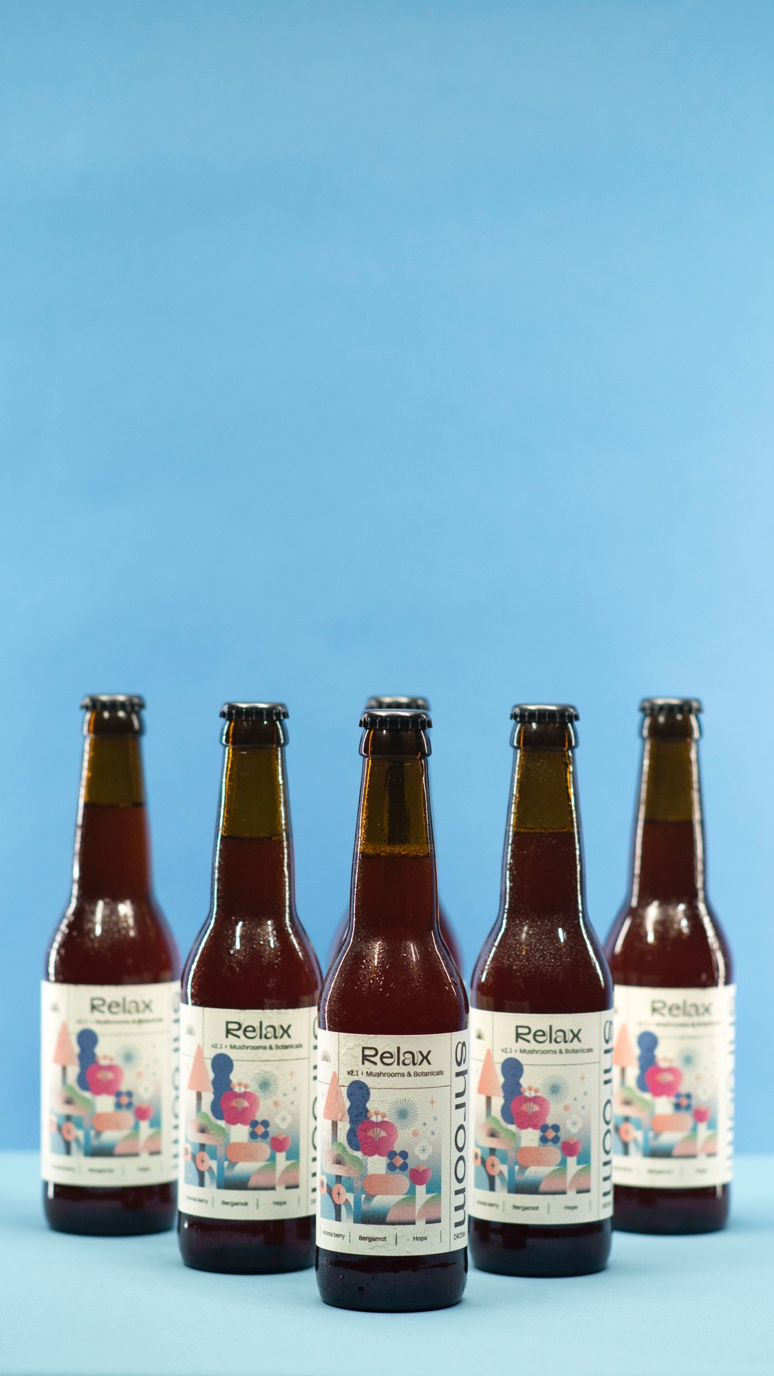 Shroom Relax – napój wellness z adaptogenami | relaks bez senności