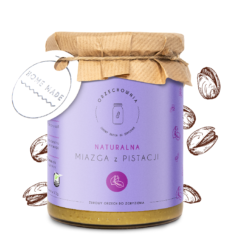 Miazga pistacjowa 100% | 500 g | Orzechownia