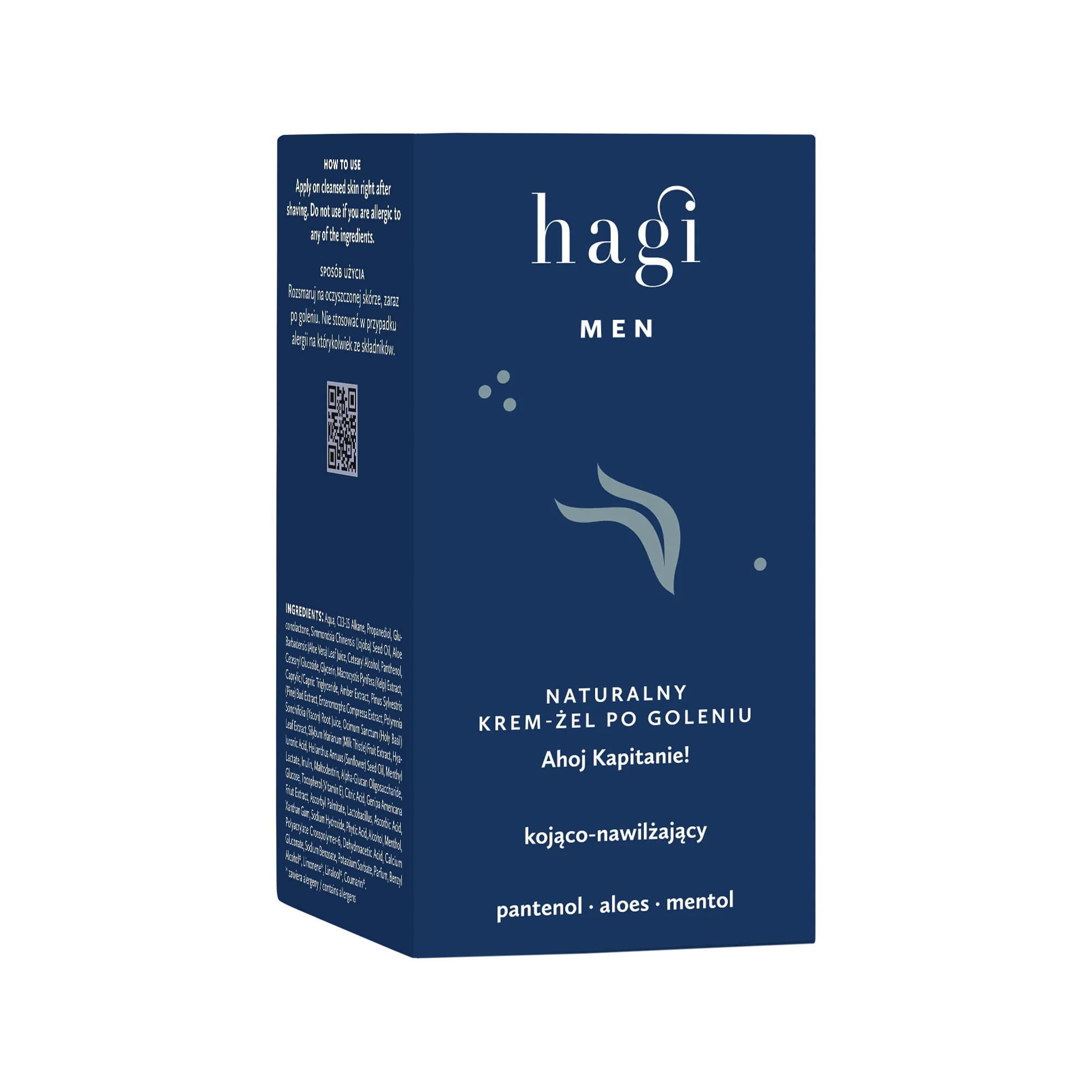 Ahoj Kapitanie | nawilżający krem-żel do twarzy | 50 ml | Hagi