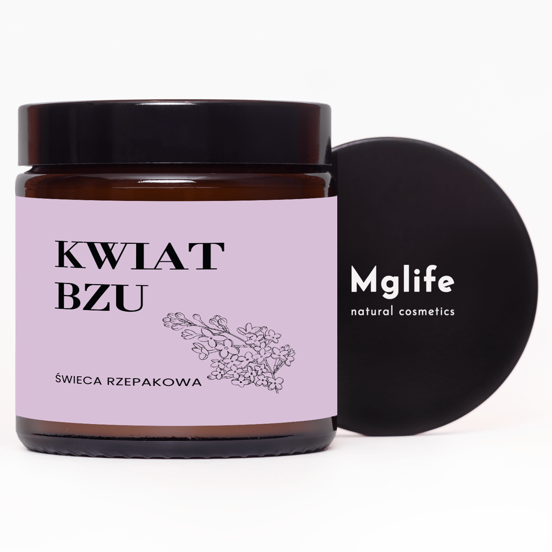 Świeca Kwiat Bzu | 120ml | Mglife