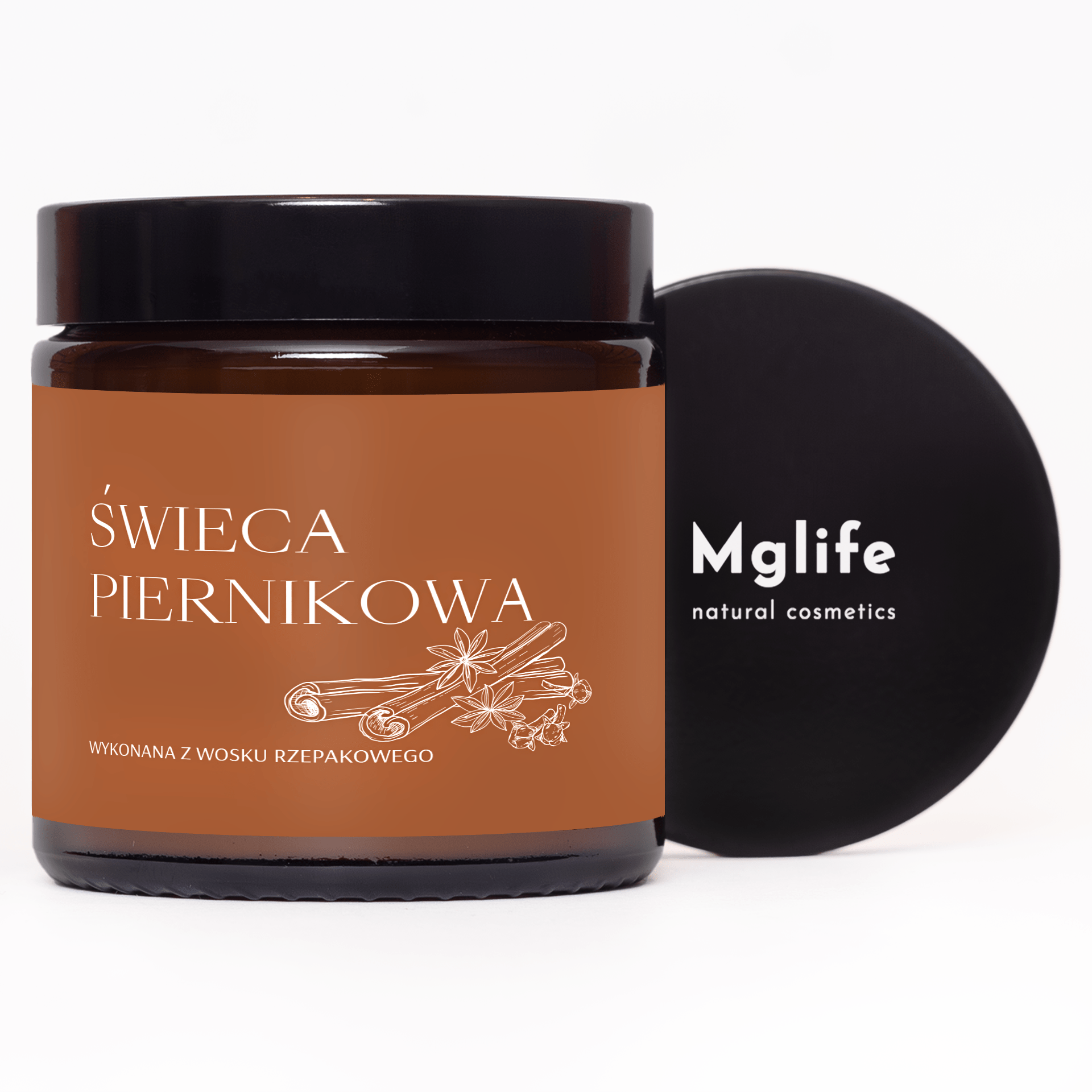 Świeca piernikowa | 120ml | Mglife