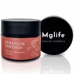 Geranium Lawenda naturalny dezodorant w kremie | 50ml | Mglife