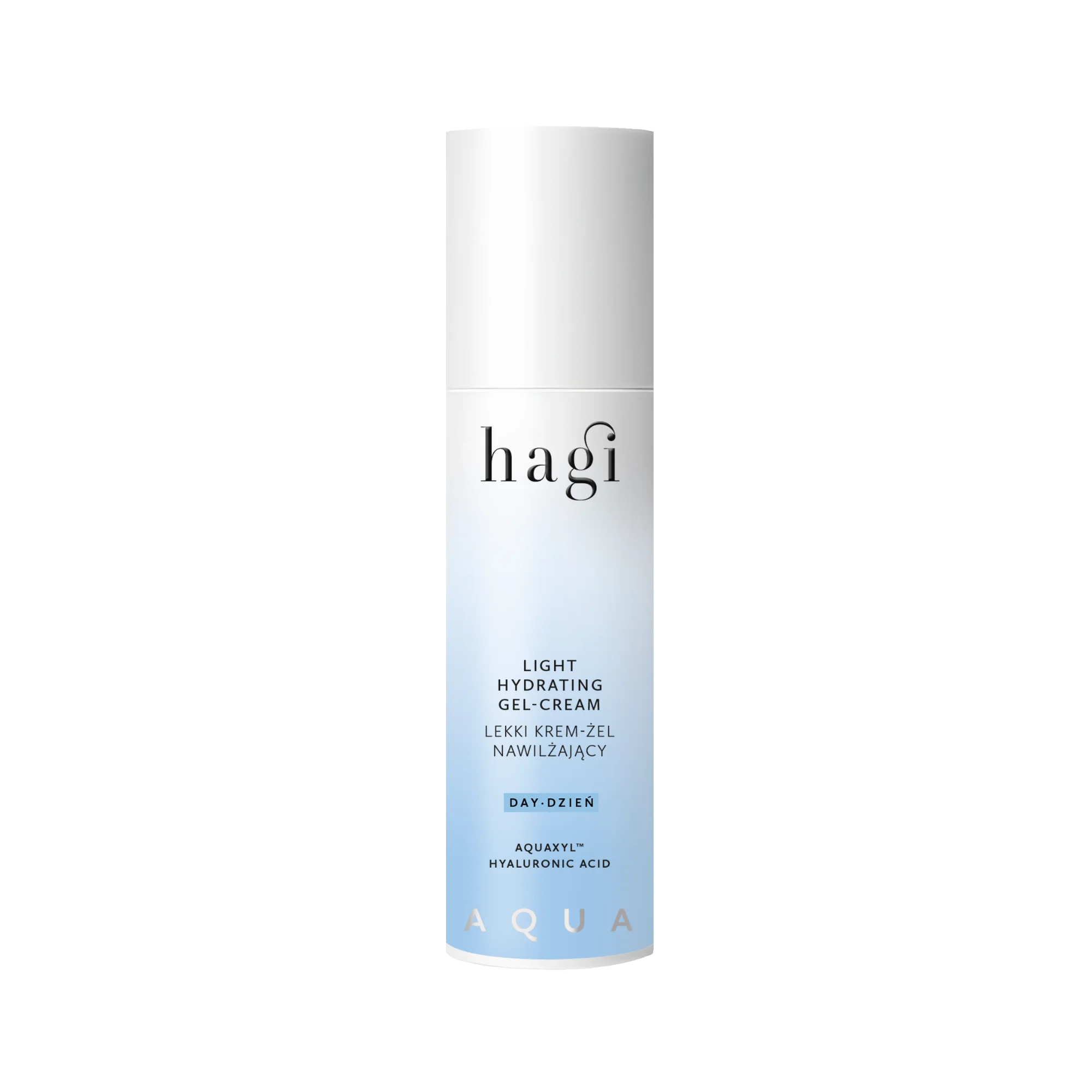 Aqua – lekki krem-żel nawilżający z kwasem hialuronowym i Aquaxyl™ | 50 ml | Hagi
