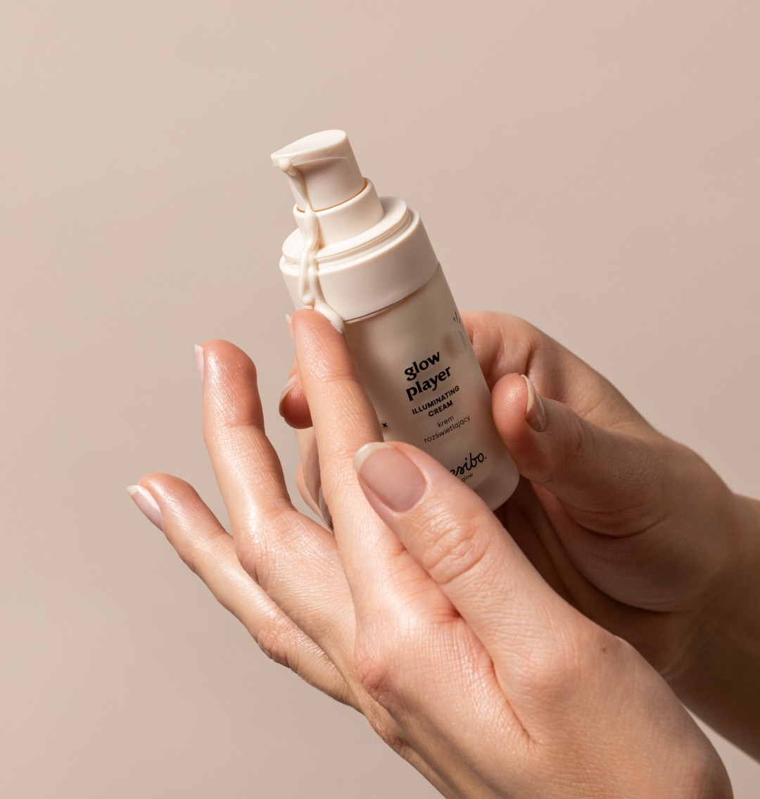 Glow Player krem rozświetlający | 30ml | Resibo