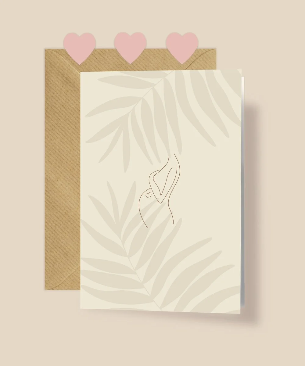 Kartka okolicznościowa "Macierzyństwo" | Pink Pug