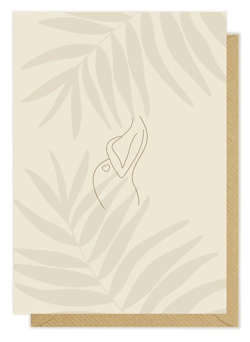 Kartka okolicznościowa "Macierzyństwo" | Pink Pug