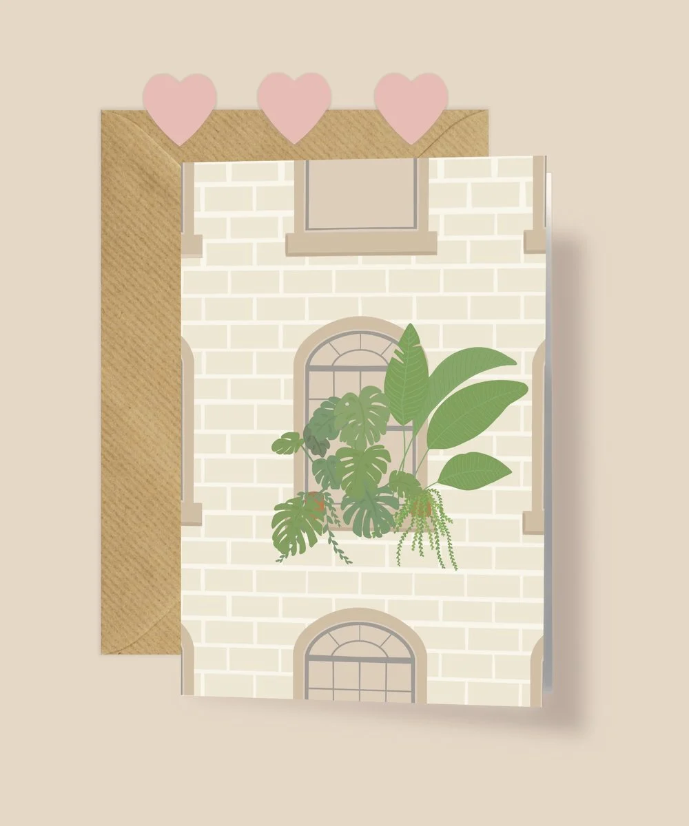 Kartka okolicznościowa "Parapetówka" | Pink Pug