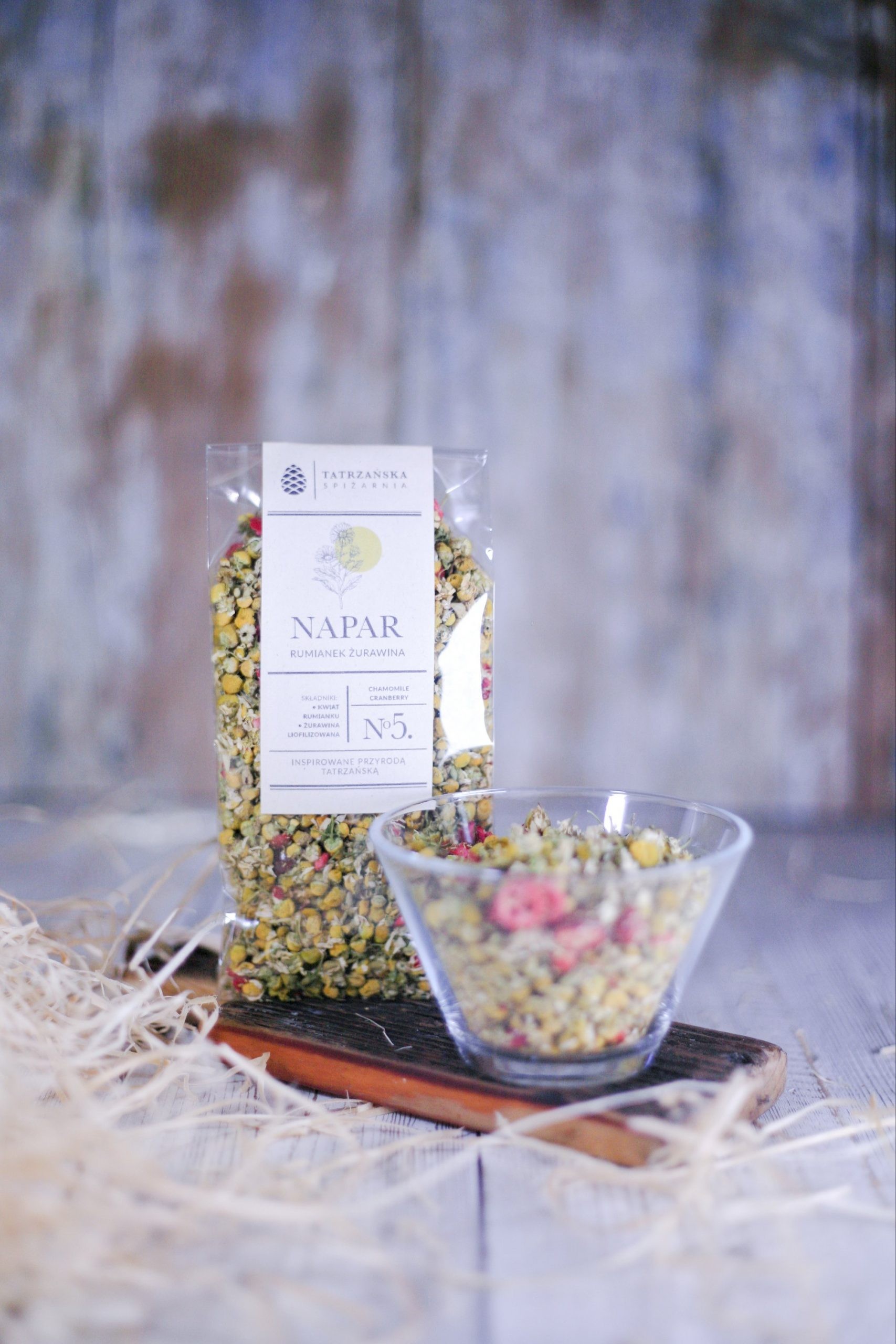 Napar Rumianek & Żurawina 50g Tatrzańska Spiżarnia