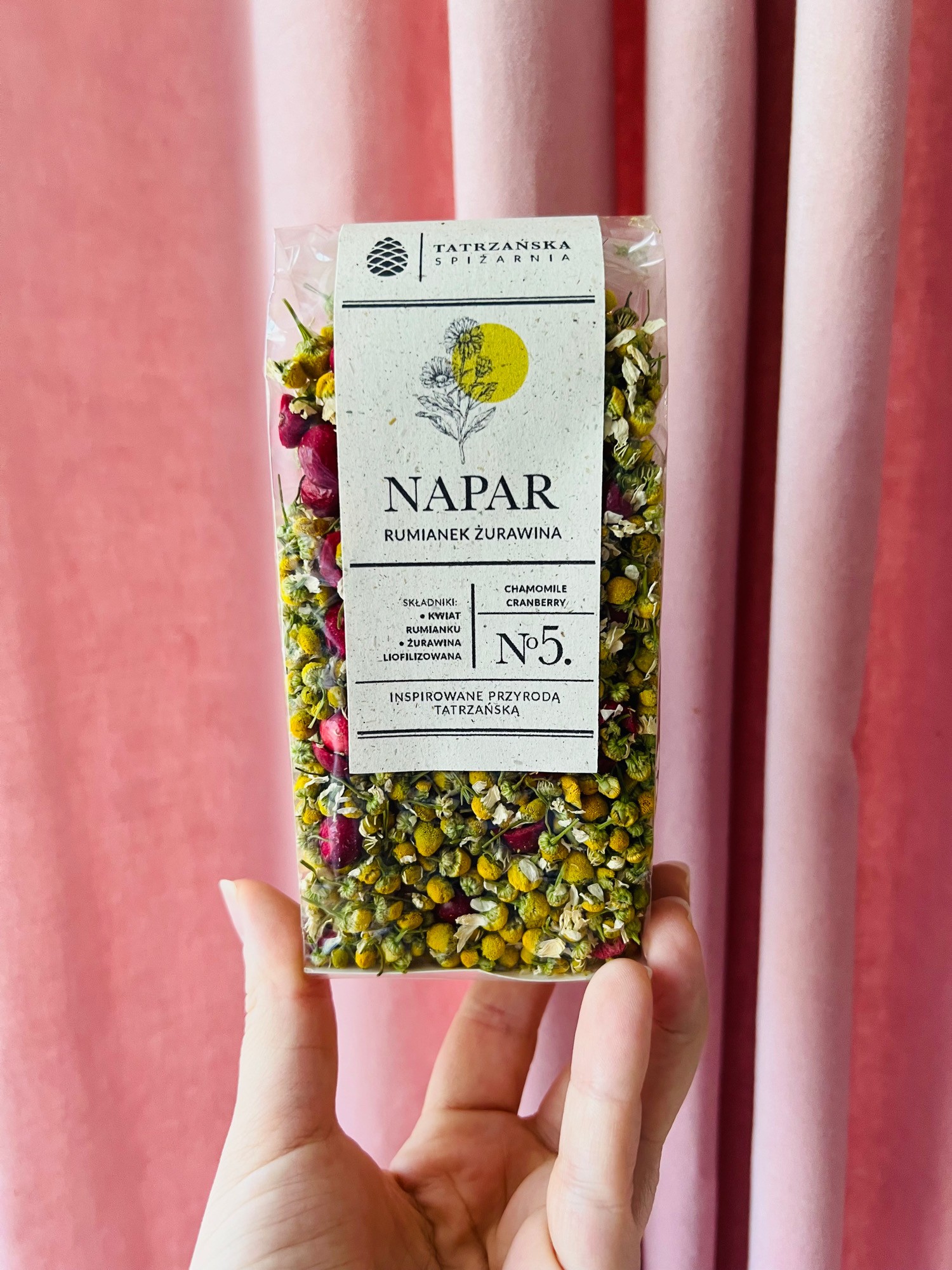 Napar Rumianek & Żurawina 50g Tatrzańska Spiżarnia