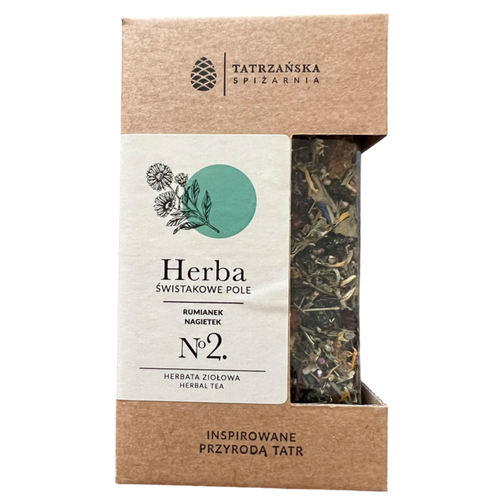 Herbata ziołowa Świstakowe Pole | odporność, nerki, trawienie | 80 g