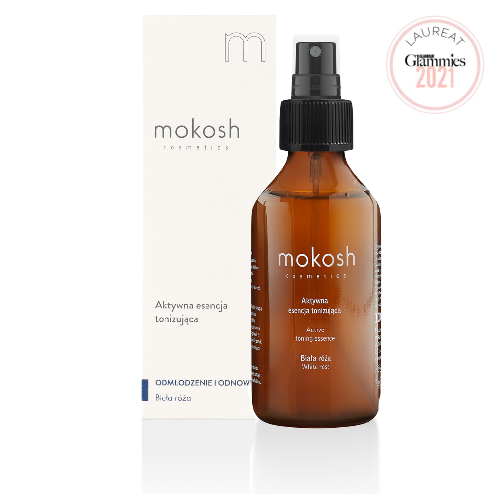 Aktywna esencja tonizująca Biała róża | 100ml | Mokosh