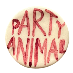 Ceramiczny Magnes na Lodówkę "PARTY ANIMAL"