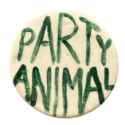 Ceramiczny Magnes na Lodówkę "PARTY ANIMAL"