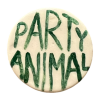 Ceramiczny Magnes na Lodówkę "PARTY ANIMAL"