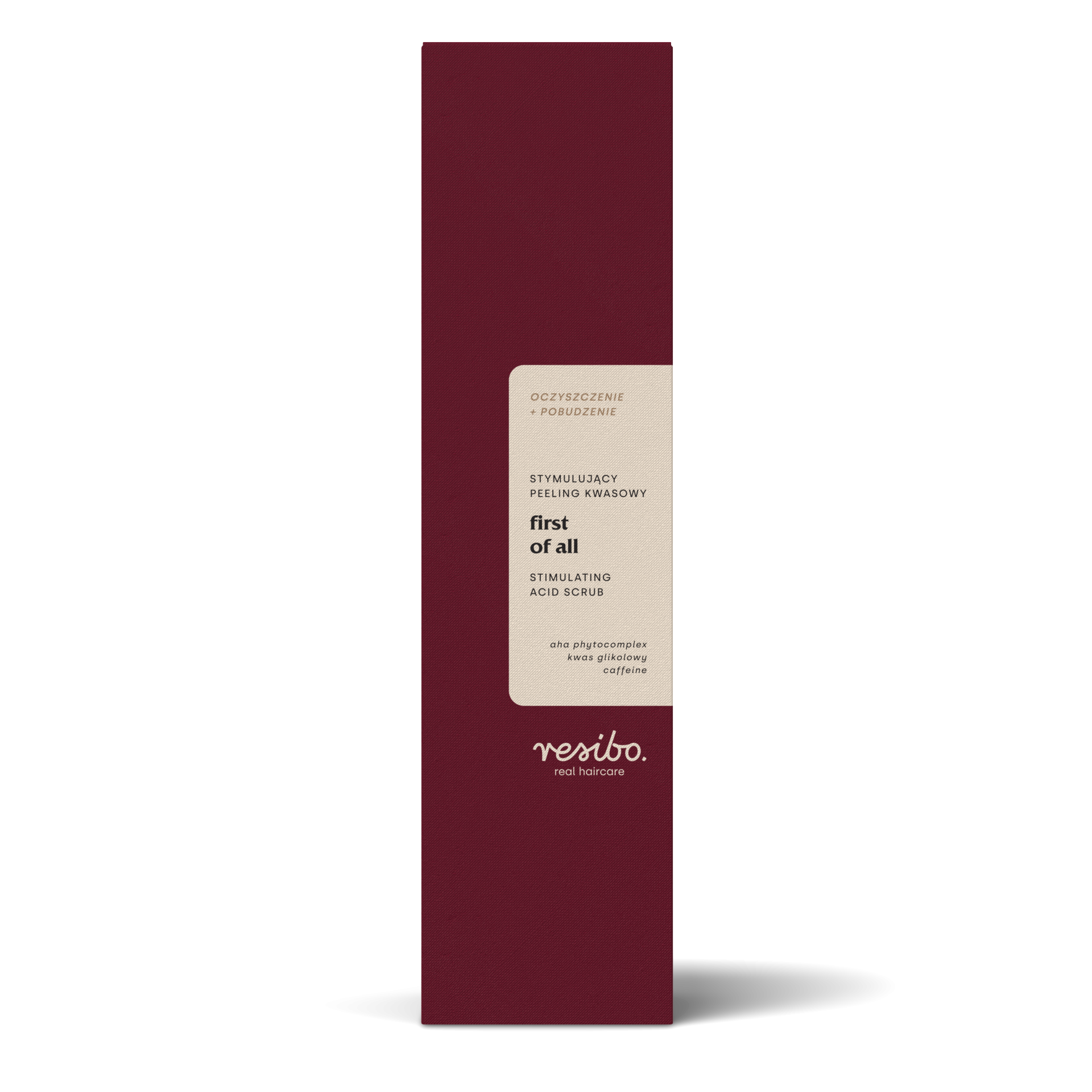 FIRST OF ALL stymulujący peeling kwasowy | 100ml | Resibo