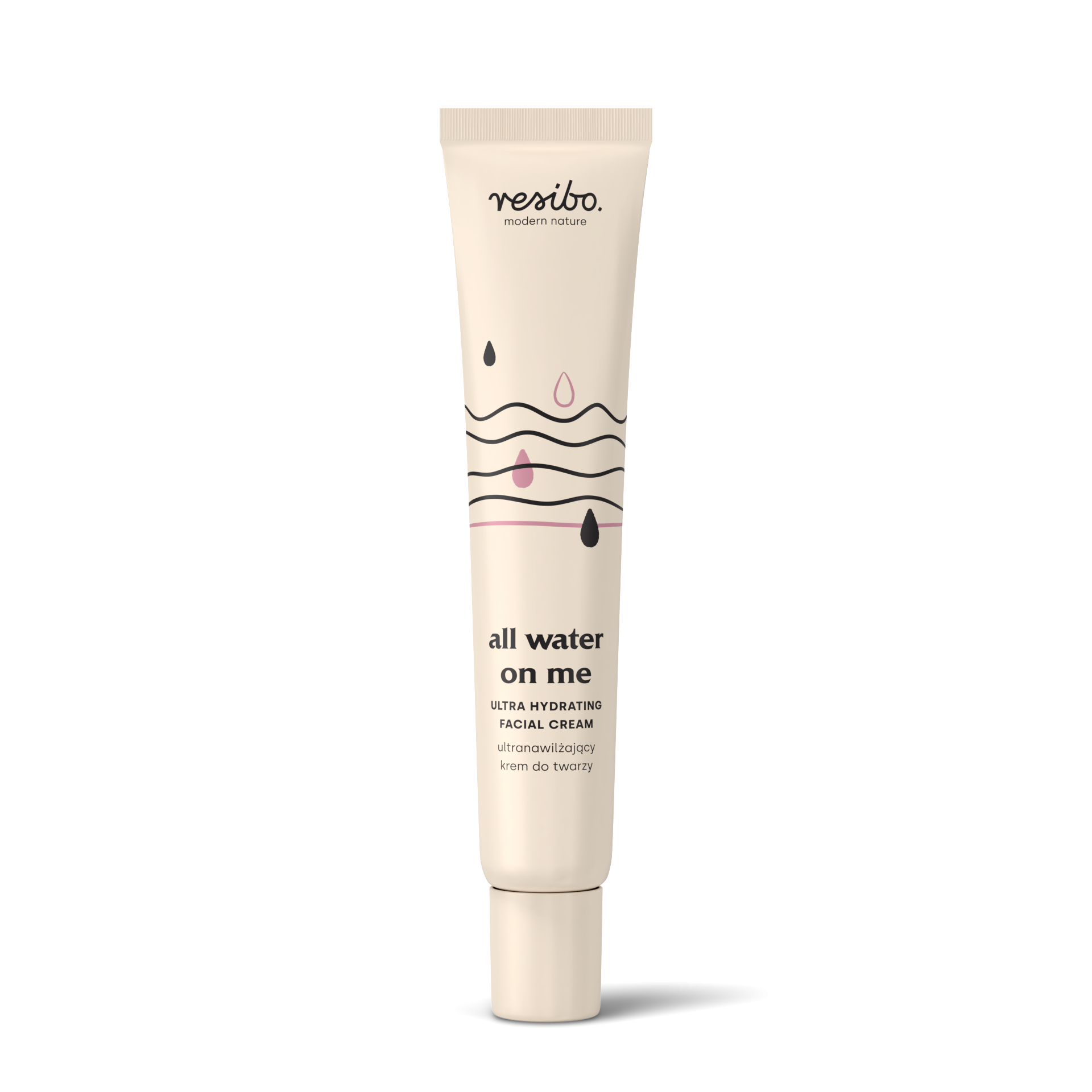 All water on me | ultranawilżający krem do twarzy | 40 ml | Resibo