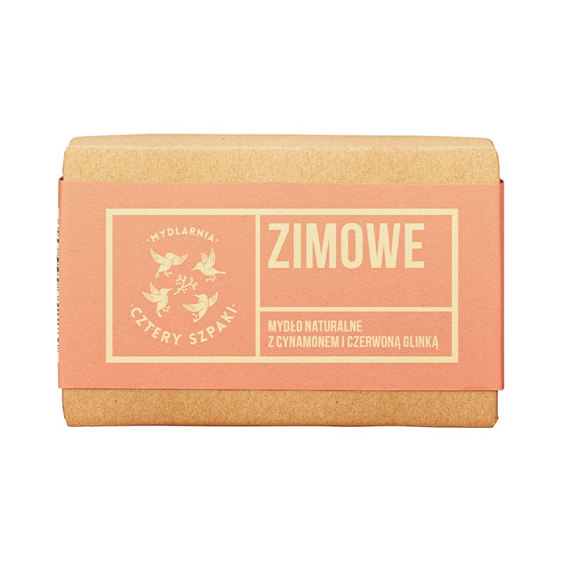 Zimowe | Mydło w kostce | 110 g | 4 Szpaki