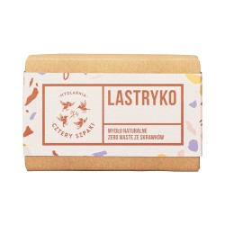 Lastryko | Naturalne Mydło Zero Waste z Glinką, Węglem i Olejkami Eterycznymi | 110 g | 4 Szpaki