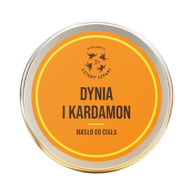 Masło do ciała Dynia Kardamon | 150ml | 4 szpaki