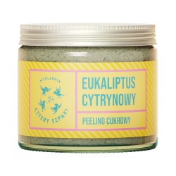 Peeling cukrowy eukaliptus cytrynowy 4 Szpaki 250 ml – odżywienie i orzeźwienie