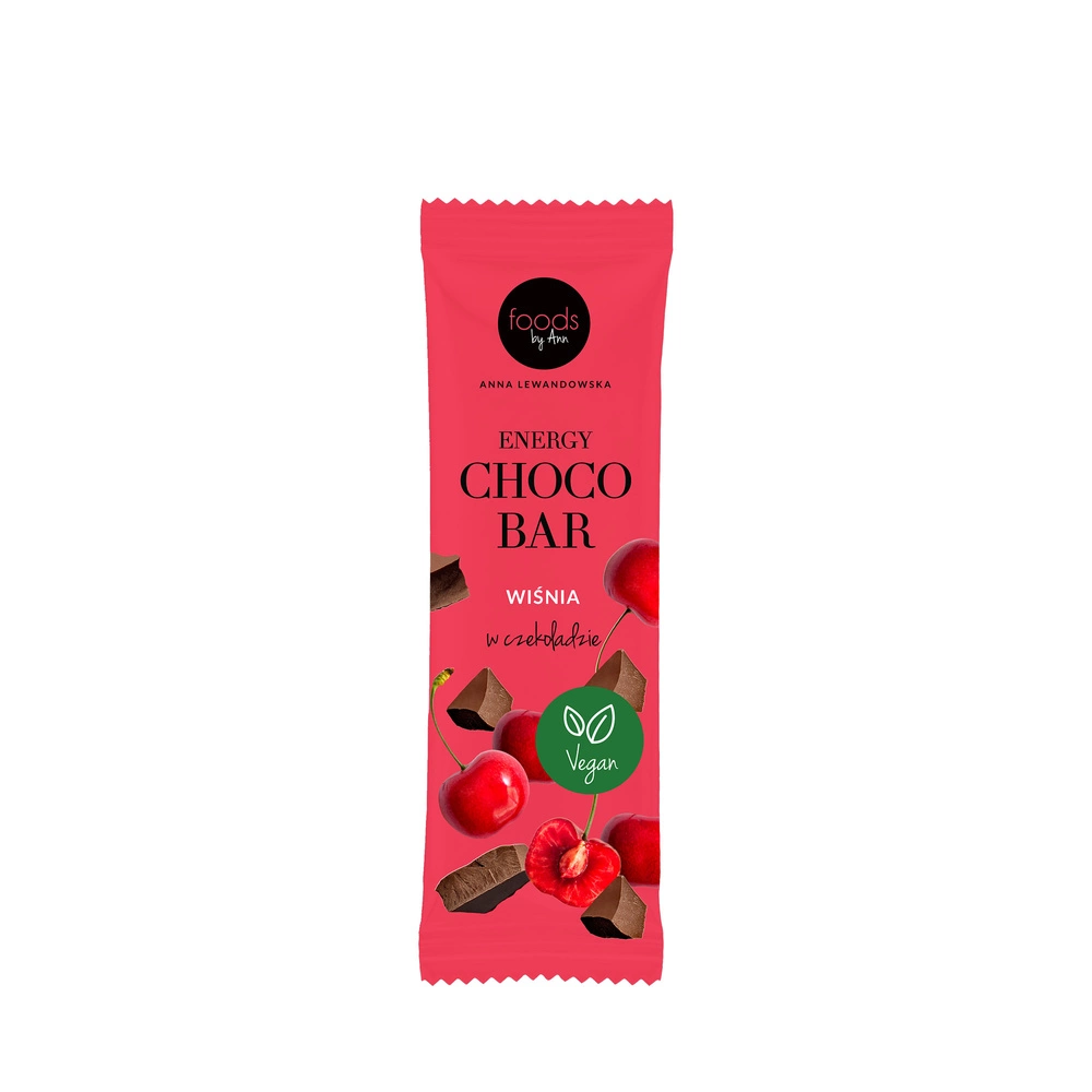 Choco Energy Bar Wiśnia w czekoladzie | 35 g | Foods by Ann