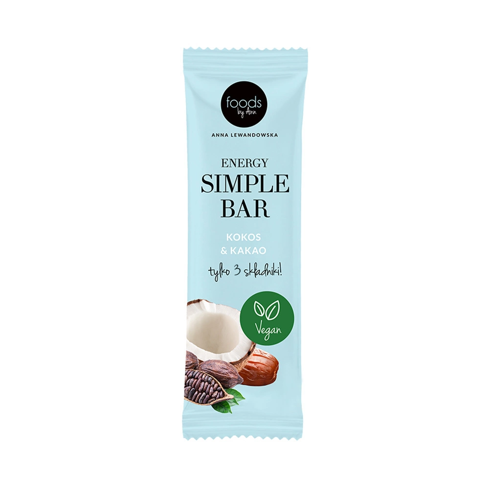Energy Simple Bar Kokos & Kakao | 35 g | Foods by Ann