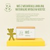 Miś z wegańską lanoliną | Naturalne Mydło w Kostce | 110 g | 4 Szpaki