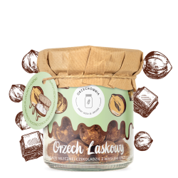 Orzech laskowy w mlecznej czekoladzie z masłem orzechowym | Orzechownia | 150 g