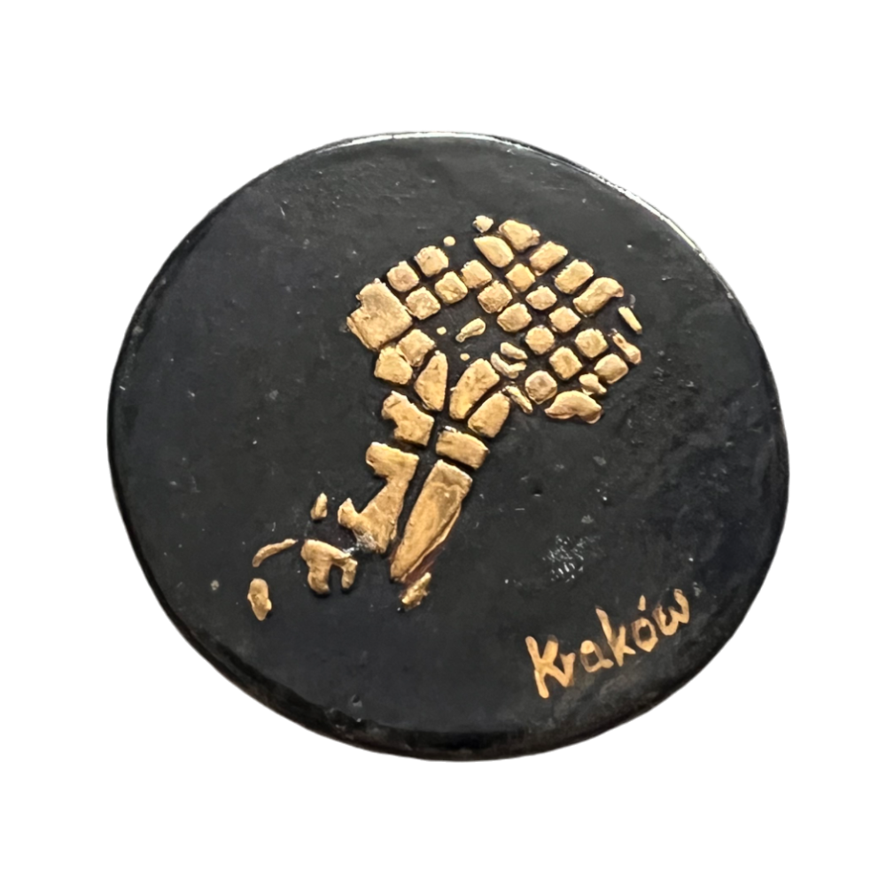 Ceramiczny Magnes Kraków | Mapa Starego Miasta | arty_szka