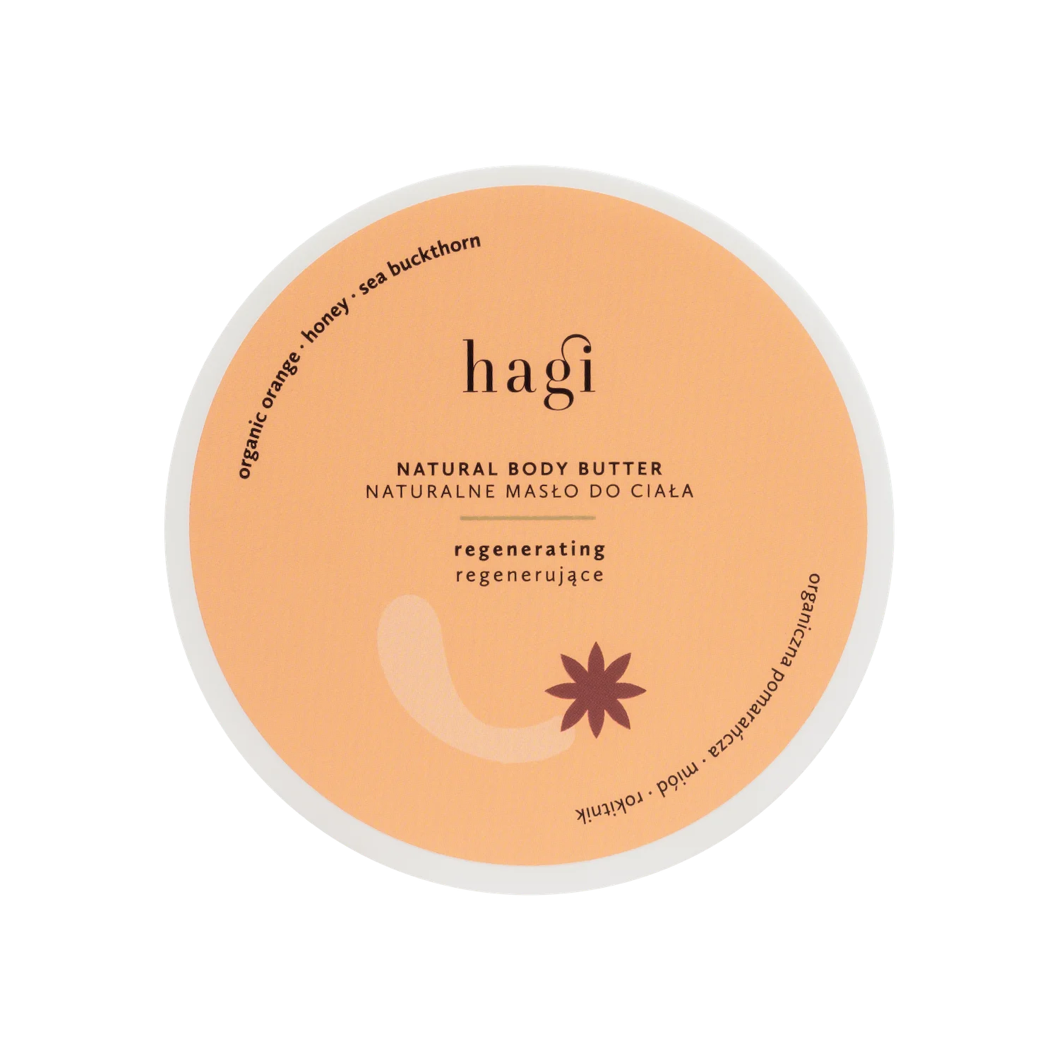 Masło do ciała Korzenna Pomarańcza | regenerujące | 200 ml | Hagi
