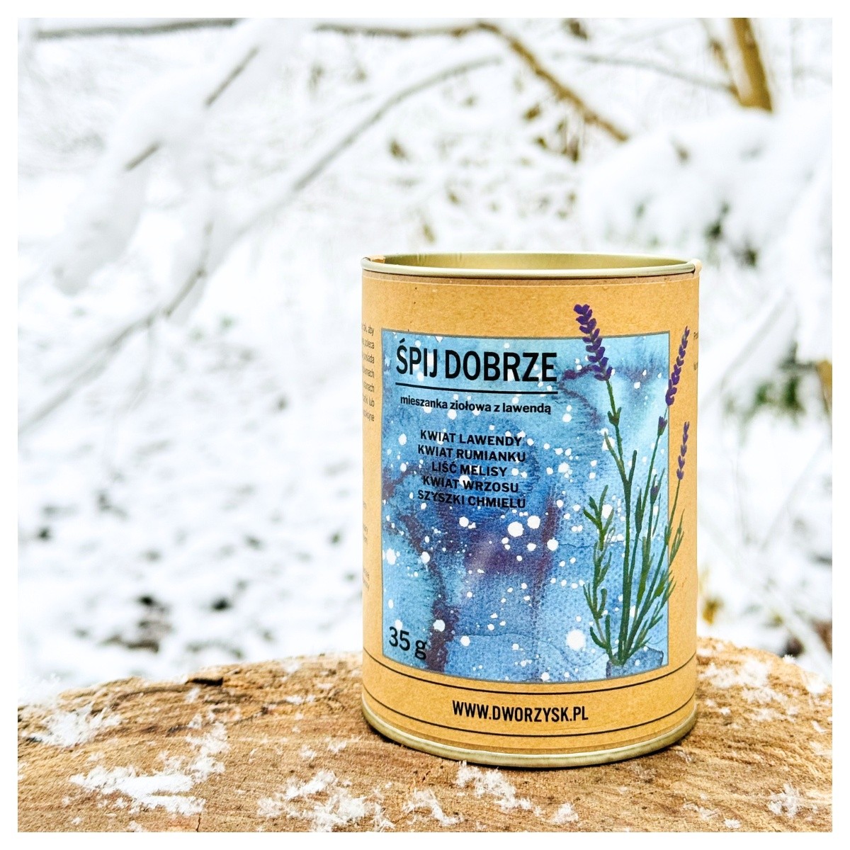 Śpij Dobrze | Herbatka ziołowa | 35 g | Dworzysk