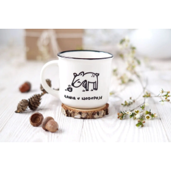 Kubek z sarną | 300ml | Faramuszka