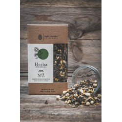 Zielona herbata z jaśminem i rumiankiem | 100 g | Tatrzańska Spiżarnia