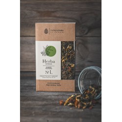 Herba Skorusa | zielona herbata z owocami | 100 g | Tatrzańska Spiżarnia