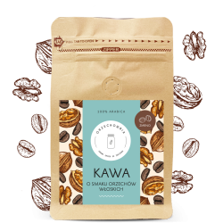 Kawa ziarnista o smaku orzechów włoskich | 200 g | Orzechownia