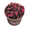 BLACK TEA & ROSE | Czarna herbata z płatkami róży | 50 g | Brown House & Tea
