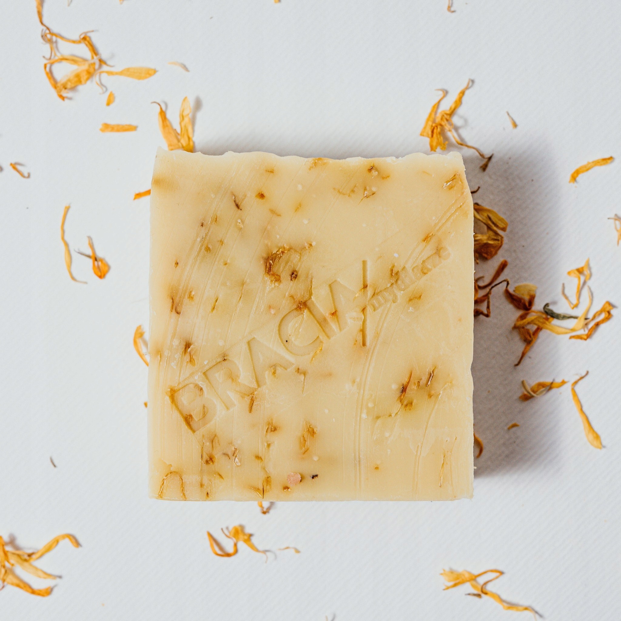 Nagietek Polny | Naturalne Mydło w Kostce | 120 g | Bracia Mydlarze