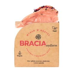 Mydło różane Poranek kwitnącej róży 120 g | Bracia Mydlarze