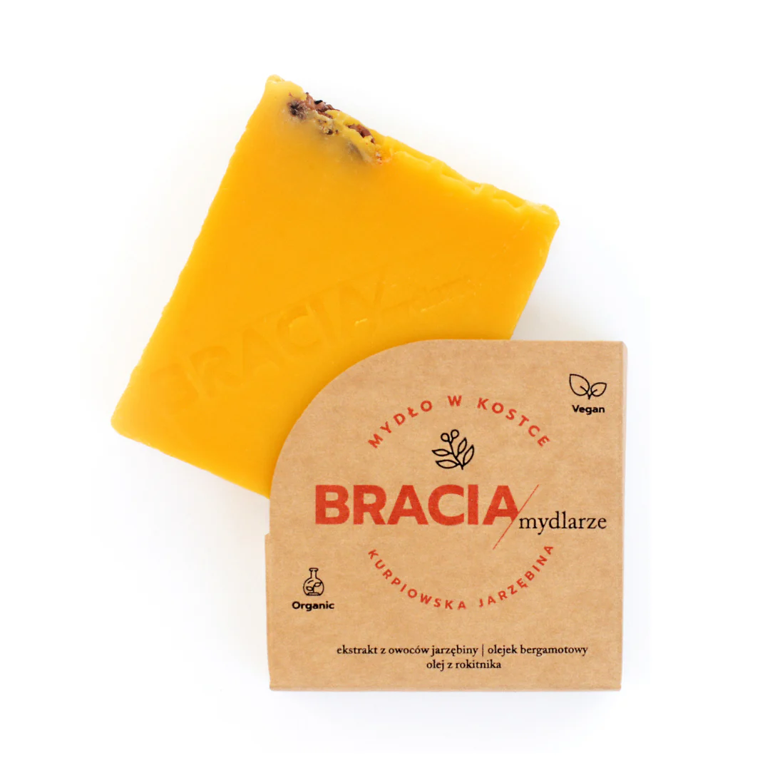 Mydło z jarzębiną i bergamotką 120 g | Bracia Mydlarze